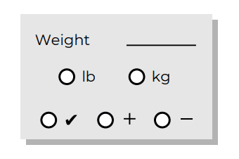 Keeping track of the weight you dove with lets you nail future weighting. Log entry of diving weight.